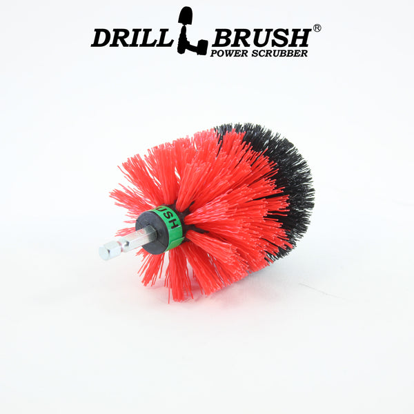 Mini Size Drillbrush Power Scrubber Stiff Bristle Nylon Scrub Brush –  Drillbrush Industrial