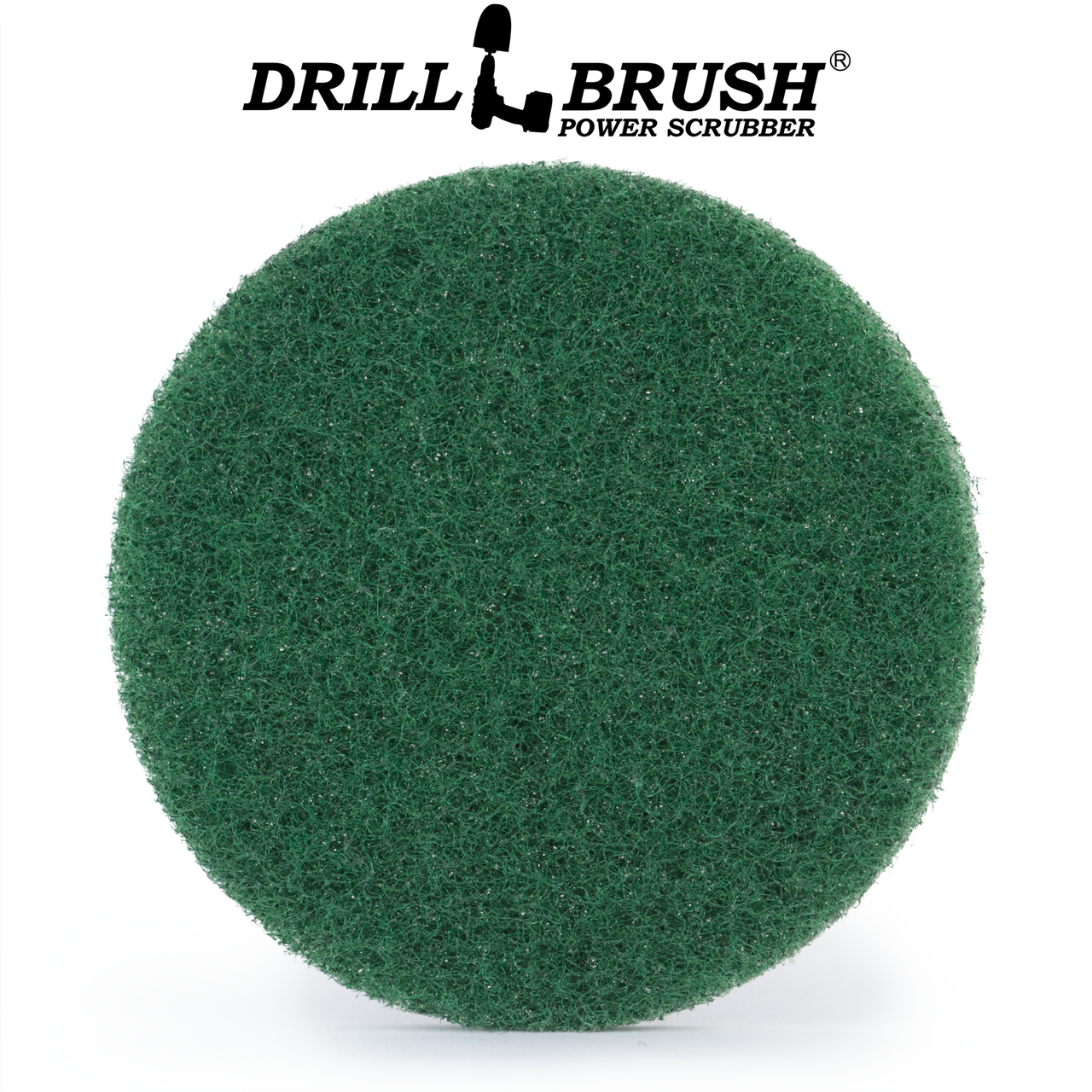 6 INCH DIAMETER GREEN ABRASIVE SCRUB PAD