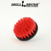 Heavy Duty Stiff Nylon Scrub Brush for Brick Concrete and Stone Cleaning with Quick Change Shaft