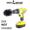 Drillbrush Mini Size Nylon Bristle Motorized Spinning Battery Powered Electric Grill Cleaning Brush, Bristles are Safe for Consumption, The Best Way to Clean Your Barbecue Grill