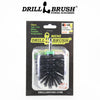 Drillbrush Mini Size Nylon Bristle Motorized Spinning Battery Powered Electric Grill Cleaning Brush, Bristles are Safe for Consumption, The Best Way to Clean Your Barbecue Grill