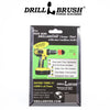 Drillbrush Mini Size Nylon Bristle Motorized Spinning Battery Powered Electric Grill Cleaning Brush, Bristles are Safe for Consumption, The Best Way to Clean Your Barbecue Grill